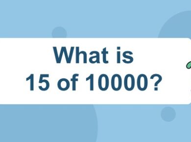 What is 15 of 10000