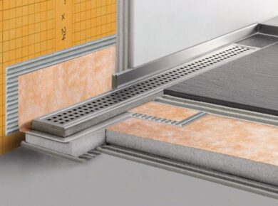 what is the advantage of using a linear drain